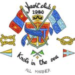 Yacht Club Knots in the Sea Nautical Design SI3543
