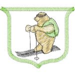 Ski Emblems Design SI1521