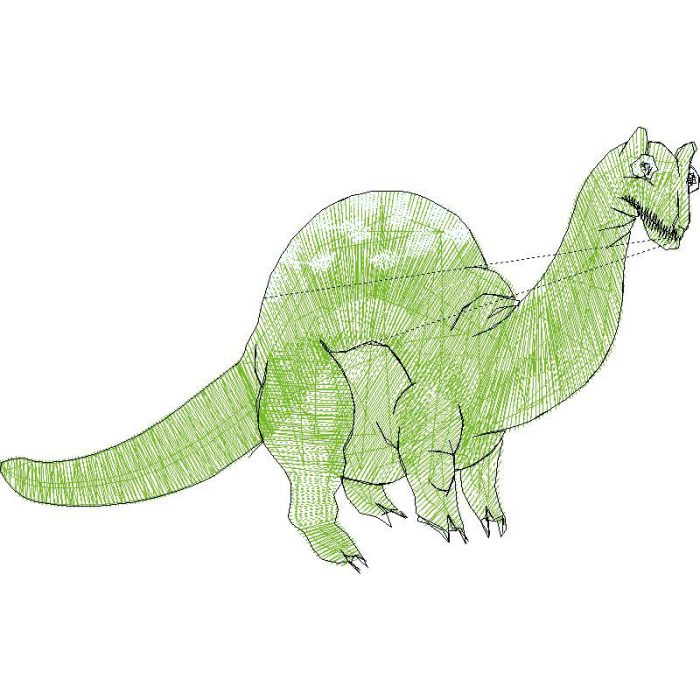Brachiosaurus Design SI0278 - Image 1
