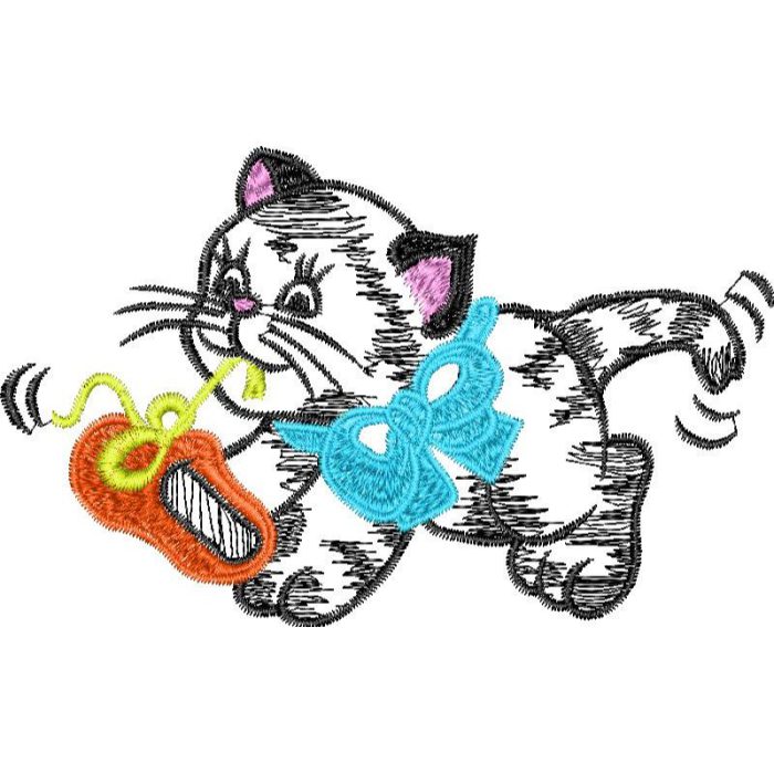 Cat Children Design SI1066 - Image 1