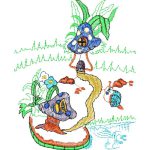 Snail Children Design SI1070