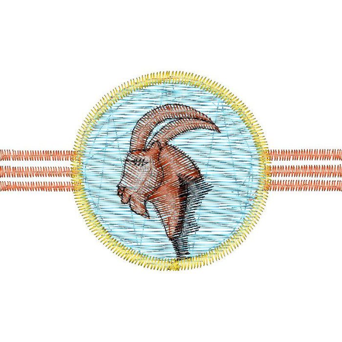 Ram Emblem Casual Design SI0491 - Image 1