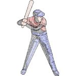 Baseball Player Design SI4526