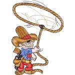 Cowboy Mascots Design SI2477