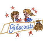 Girlscouts Children Design SI1089