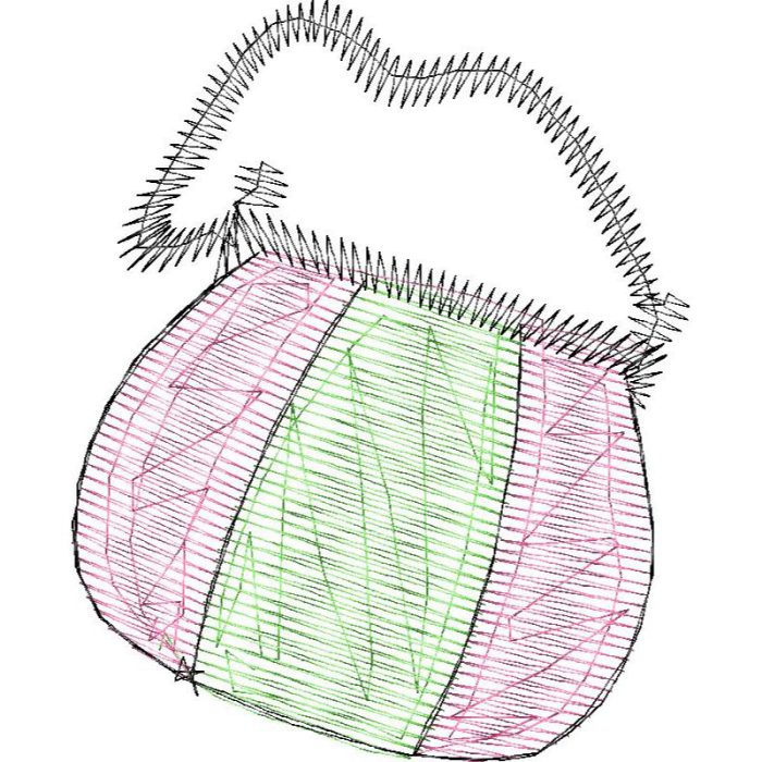 Purse Design SI2886 - Image 1