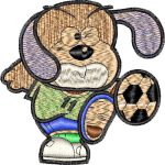 Football Dog Mascots Design SI2478