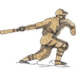 Baseball Player Design SI4539