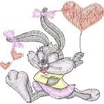 Rabbit Children Design SI1099