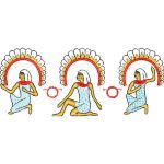 Egyptian Women Design SI4143