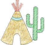 Indian Hut Design SI4148