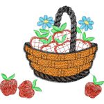 Apple Basket Design SI2231