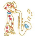 Musical Dalmatian Dog