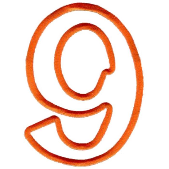 Letters,Applique-9App - Image 1
