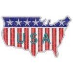 Usa 2 Badge