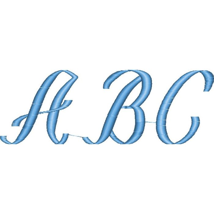 MFont_14A_Script_Capitals - Image 1