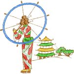 Asian Ethnic Design EA21487