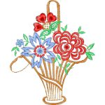 Flower Basket Design EA21864