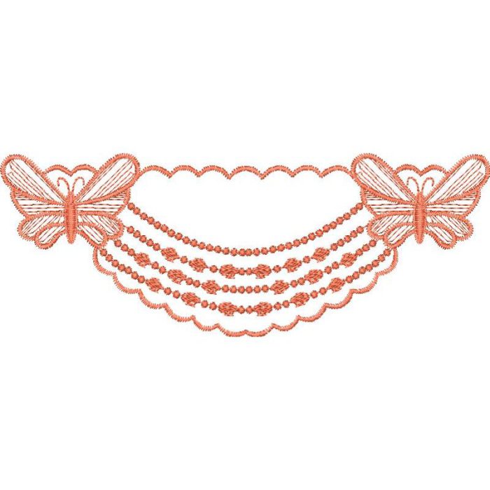 Butterfly Motif-Necklaces Design EA23099 - Image 1