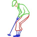Golfer Design EA23594