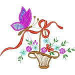 Flower Basket Design EA22382