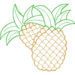 Pineapples Design EA21890