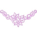 Flower Motif-Necklaces Design EA23108