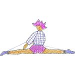 Home embroidery Design EA22387