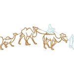 Camels Ethnic Design EA21496