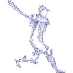 Baseball Player Design EA23611