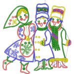 Girls Ethnic Design EA21502