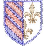 Fleur De Lis Emblems Design EA21379