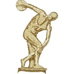 Disc Throw Ethnic Design EA21505