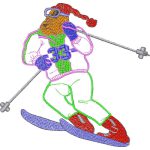 Skier Design EA23624