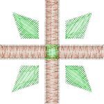 Home embroidery Design EA22407