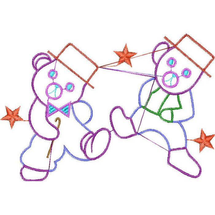 Dancing Bears Design EA24029 - Image 1