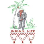 Indian Life Ethnic Design EA21516