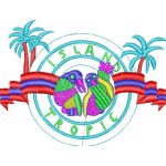 Tropic Island Parrots Design EA20145