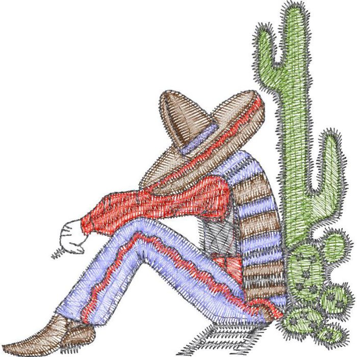 Mexican Man Design EA22427 - Image 1