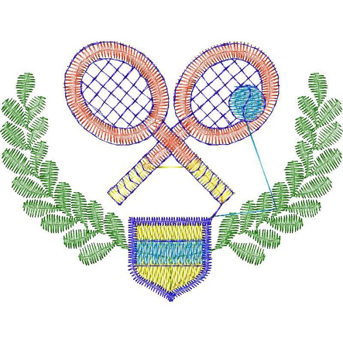 Tennis Emblem Design EA22436 - Image 1