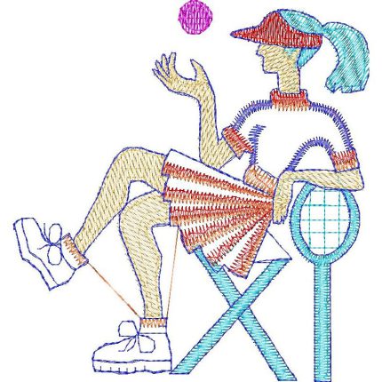 Tennis Player Design EA23663