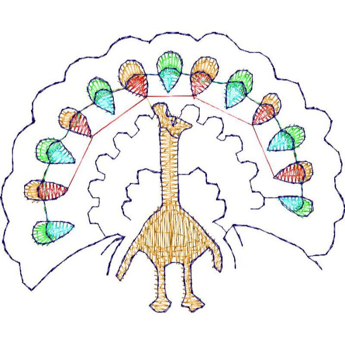 Peacock Design EA20154 - Image 1
