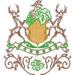 Deer Emblems Design EA21400