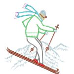 Skier Design EA23666