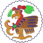 Bird Ethnic Design EA21534