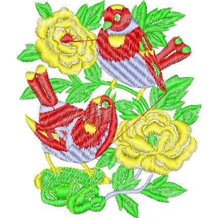 Birds and Flowers Design EA22480