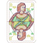 Queen Of Hearts Design EA24477