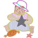 Girl on the Beach Design EA20719