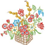 Flower Basket Design EA21945