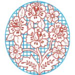 Flower Motif-Necklaces Design EA23145